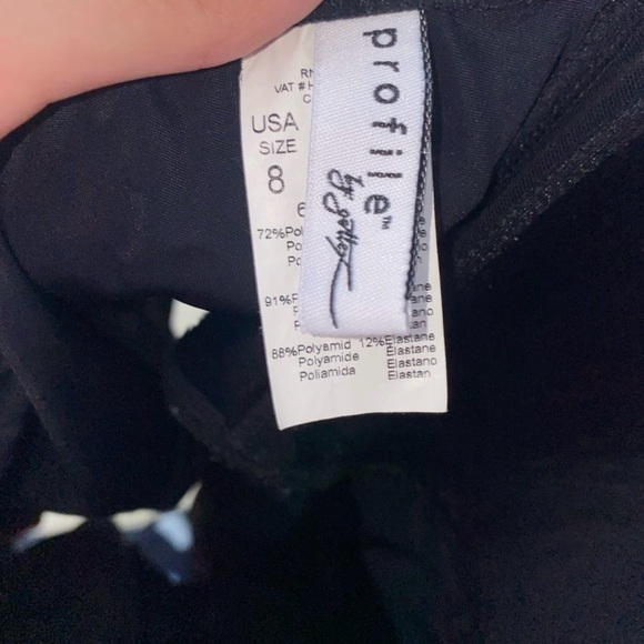 Black Tankini Swim Top | Profile By Gottex | Size: US 8 - Picture 7 of 7